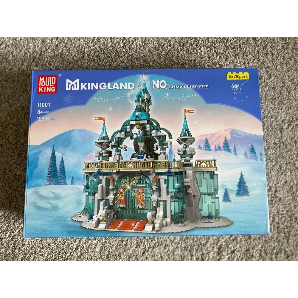 Mould King 11007 Frozen Entrance Building Blocks 1096+ Pcs Set Kingland Brixpert